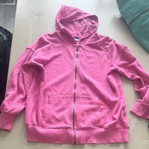 Old Navy Pink Knit Hoodie